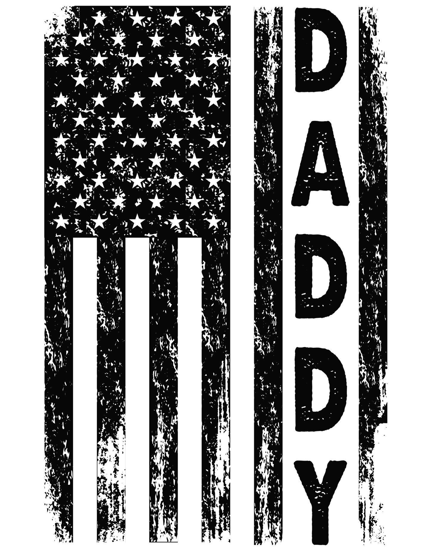 DADDY WITH FLAG