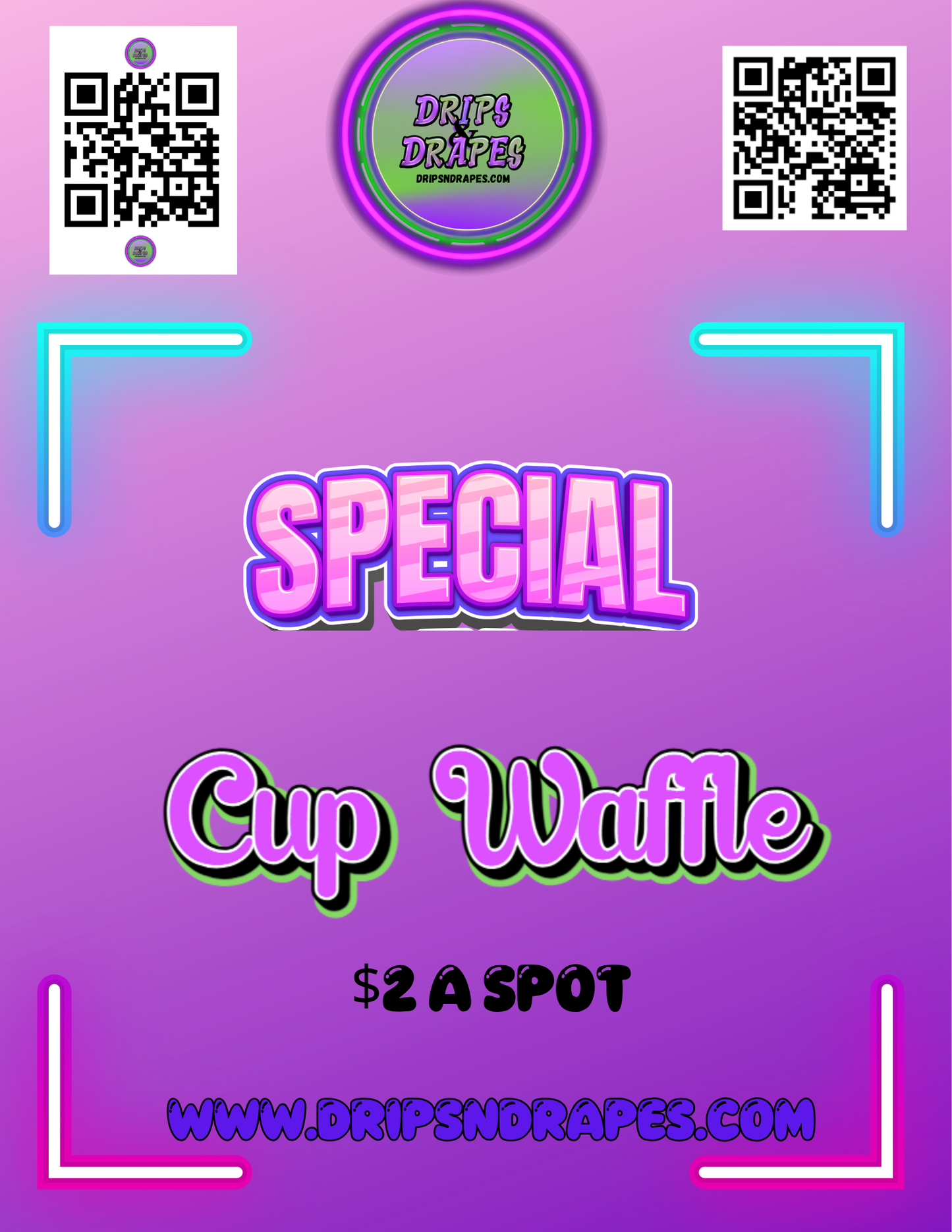 CUP WAFFLE