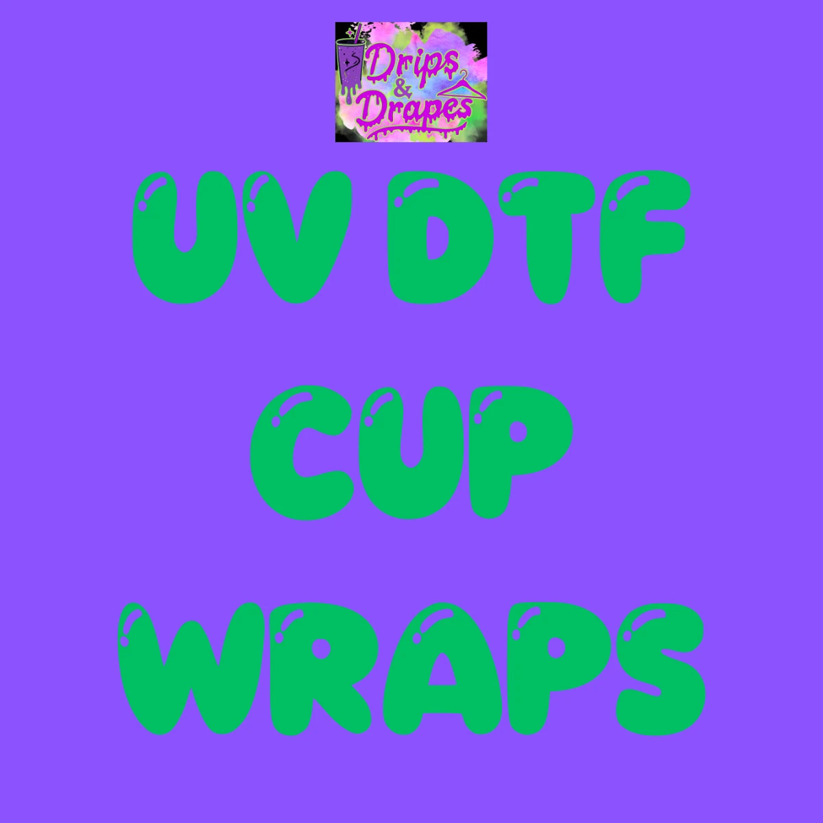 UV DTF CUP WRAPS