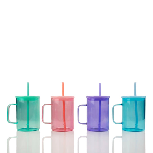 Jelly Glass coffee cup 15oz