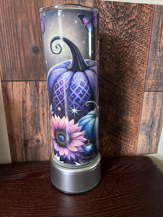 PRETTY PURPLE PUMPKIN 20oz INSULATED TUMBLER