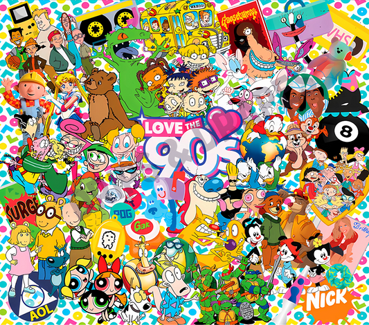 90'S NOSTALGIC TUMBLER WRAP
