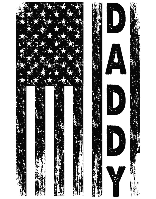 DADDY WITH FLAG