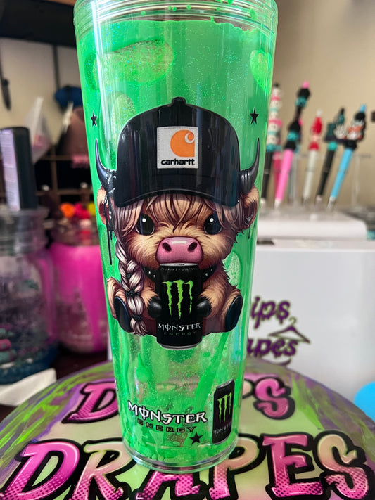 FINSIHED PRE MADE  SNOWGLOBE TUMBLERS