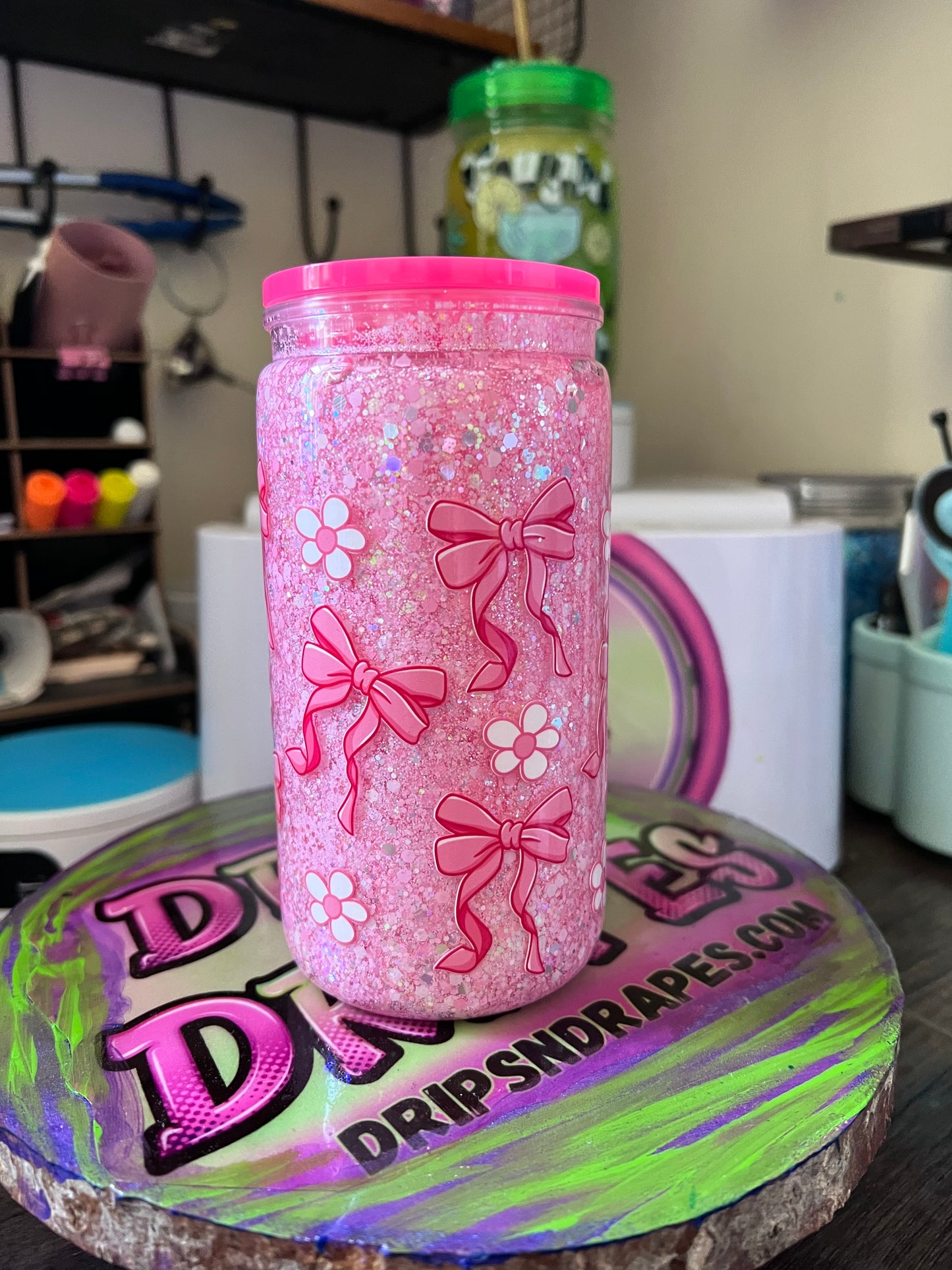 FINSIHED PRE MADE  SNOWGLOBE TUMBLERS