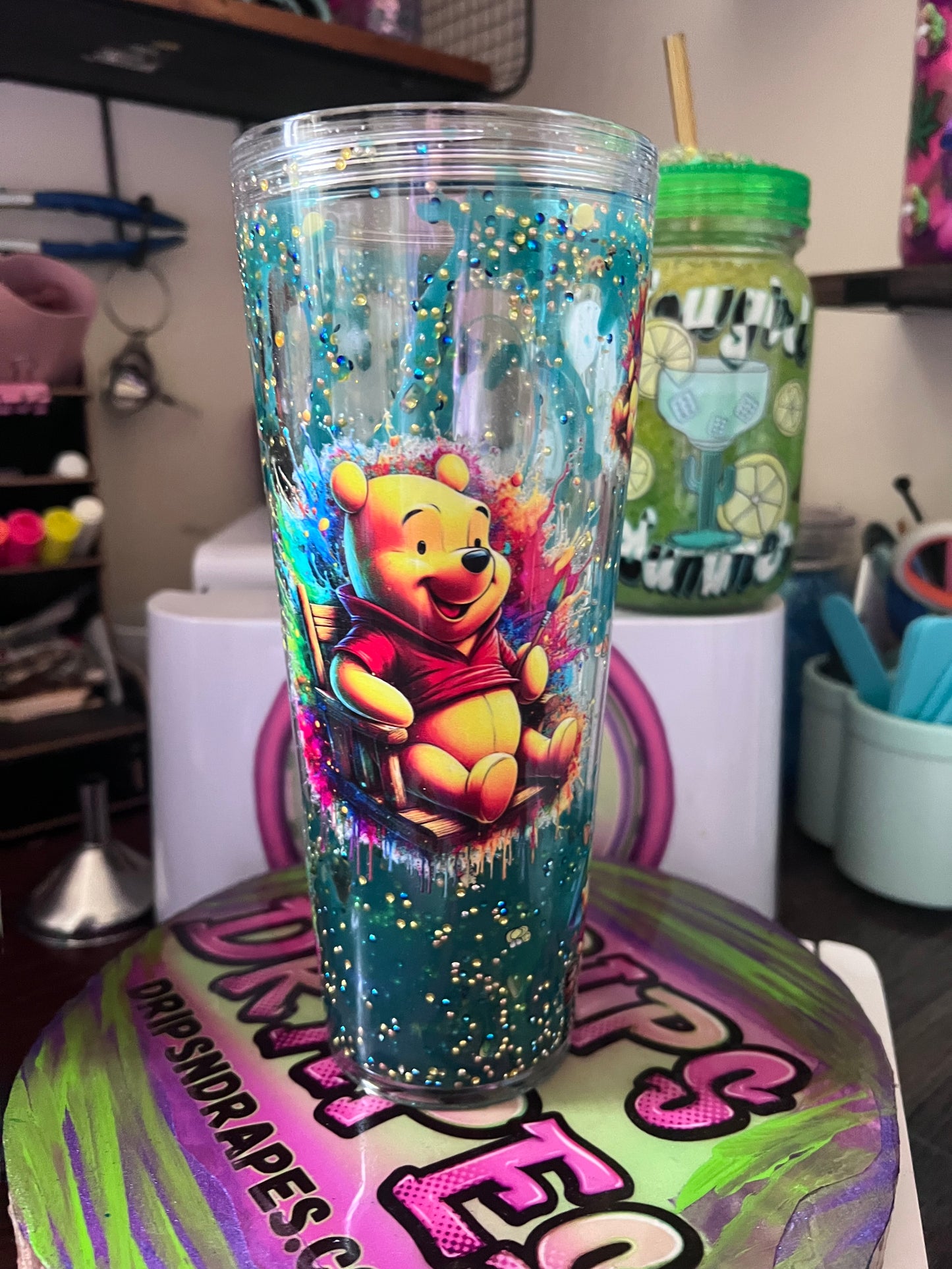 FINSIHED PRE MADE  SNOWGLOBE TUMBLERS