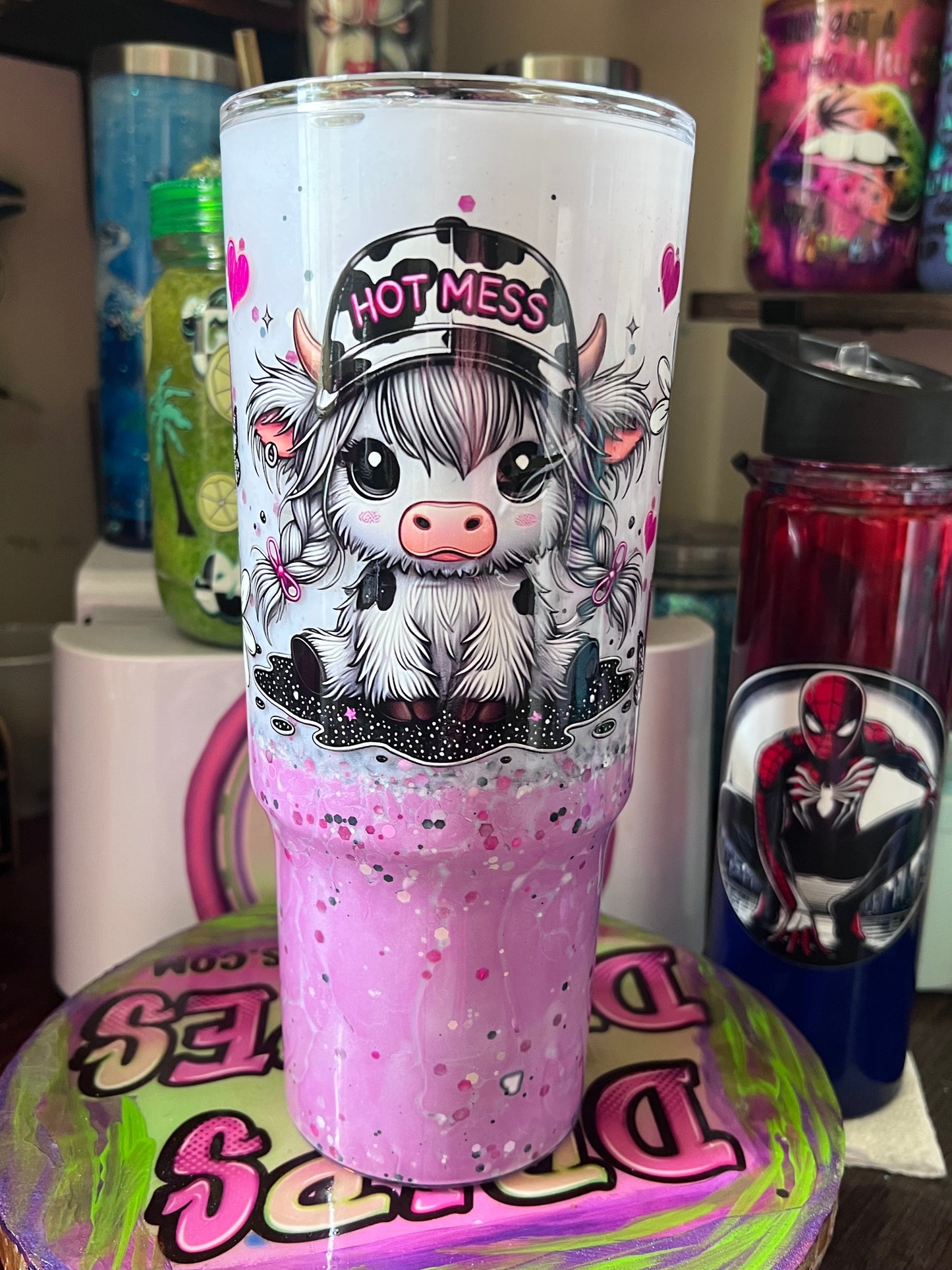 FINSIHED PRE MADE  SNOWGLOBE TUMBLERS