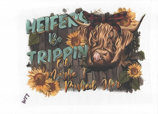 HEIFERS BE TRIPPIN (W17)