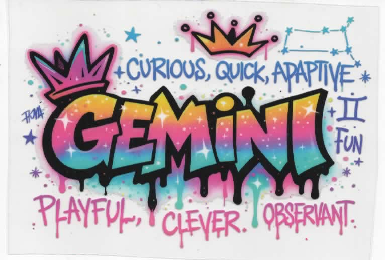 Zodiac " Gemini" 5-6