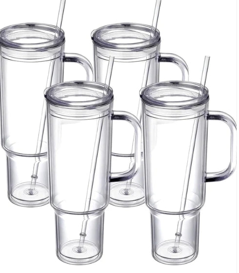 40oz Snowglobe Tumbler