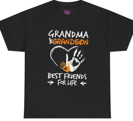 Grandma & Grandson Best Friends Tee