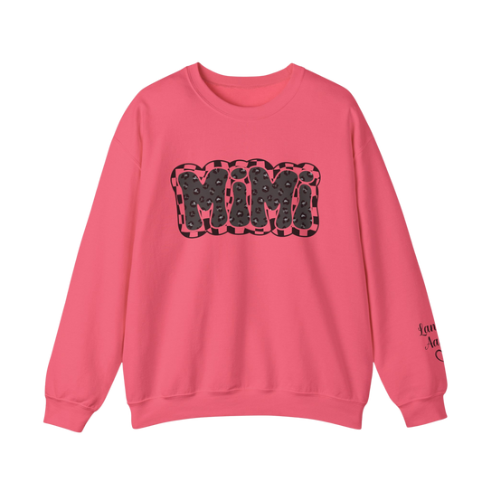 Mimi Sweatshirt with grandkids names on sleeve
